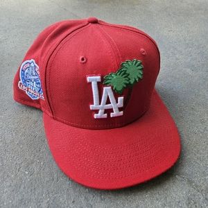 New Era LA Dodgers 60th Anniversary Palm Tree Fitted Hat